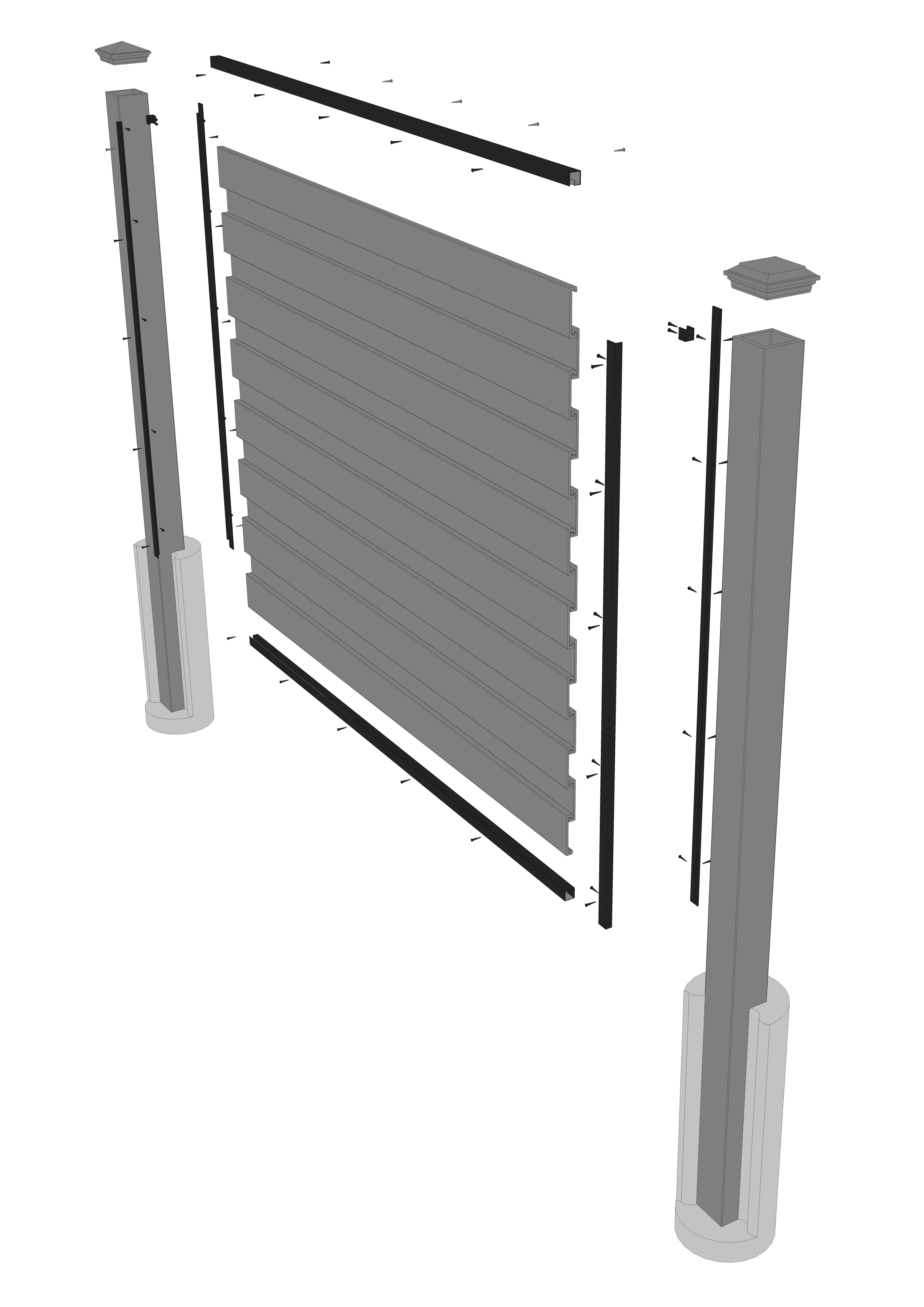 Vinyl Fence Alternative