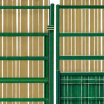 Various draper trex fencing materials neatly arranged